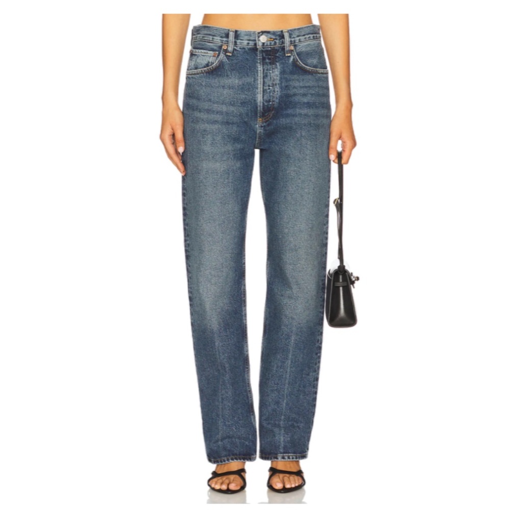 AGOLDE Fran Straight Jean High Rise